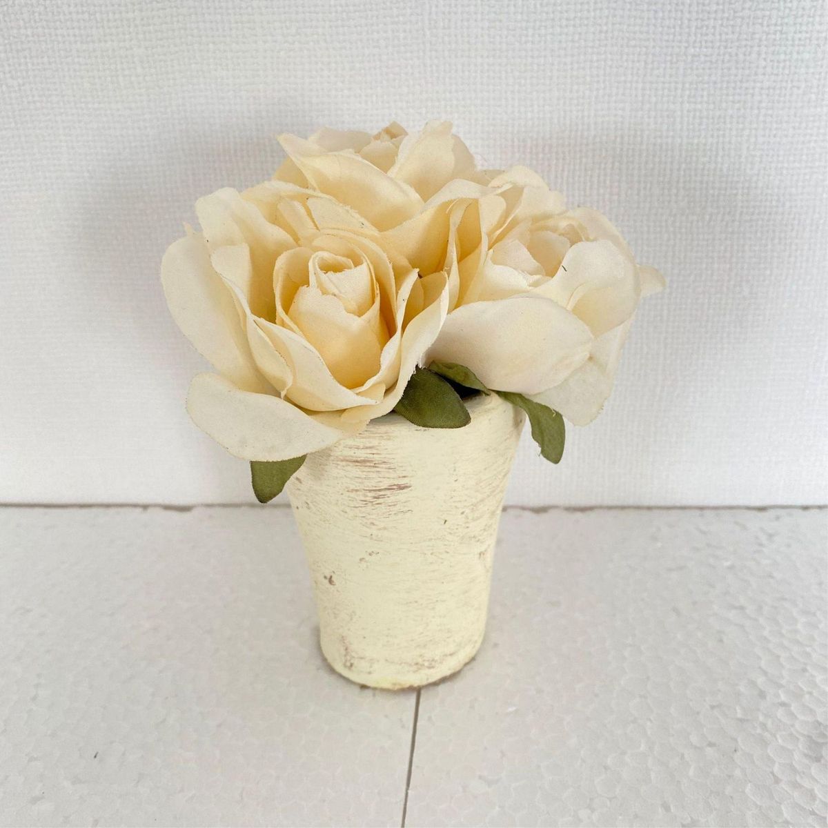 GENERICO - Arreglo Floral Blanco 14x12cm