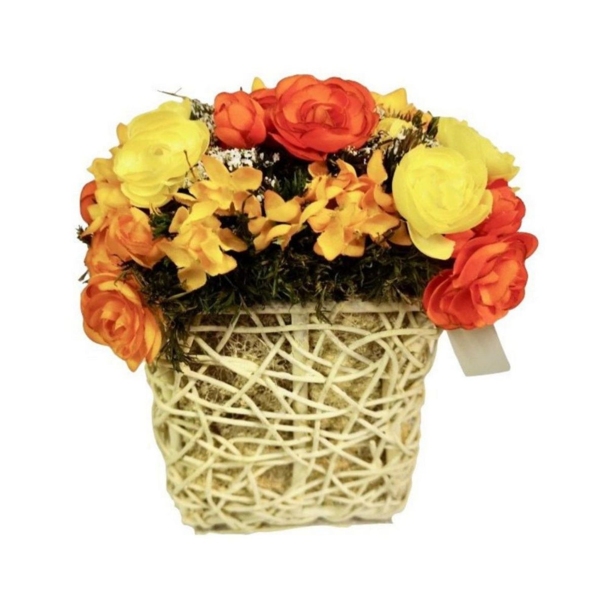 GENERICO - Arreglo Floral Naranja 6x22cm