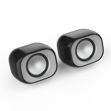 Parlantes con Cable 2.0 DHS-2111 Negro