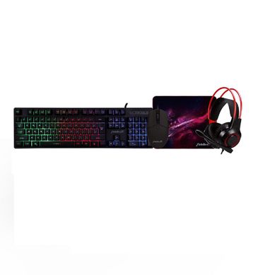 Pack Teclado + Mouse + Mouse Pad + Audfonos