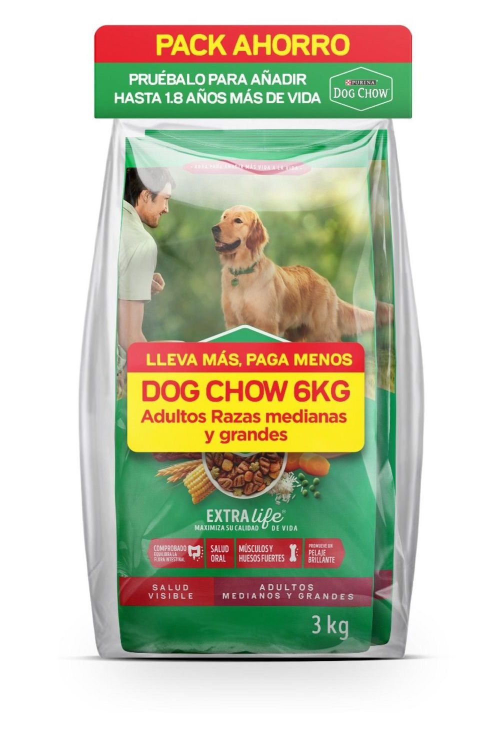 DOG CHOW - Dog Show 6kg Adulto Mediano/Grande