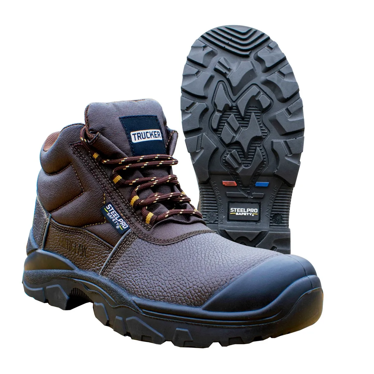 STEELPRO - Zapatos de Seguridad Dieléctricos Hombre Trucker