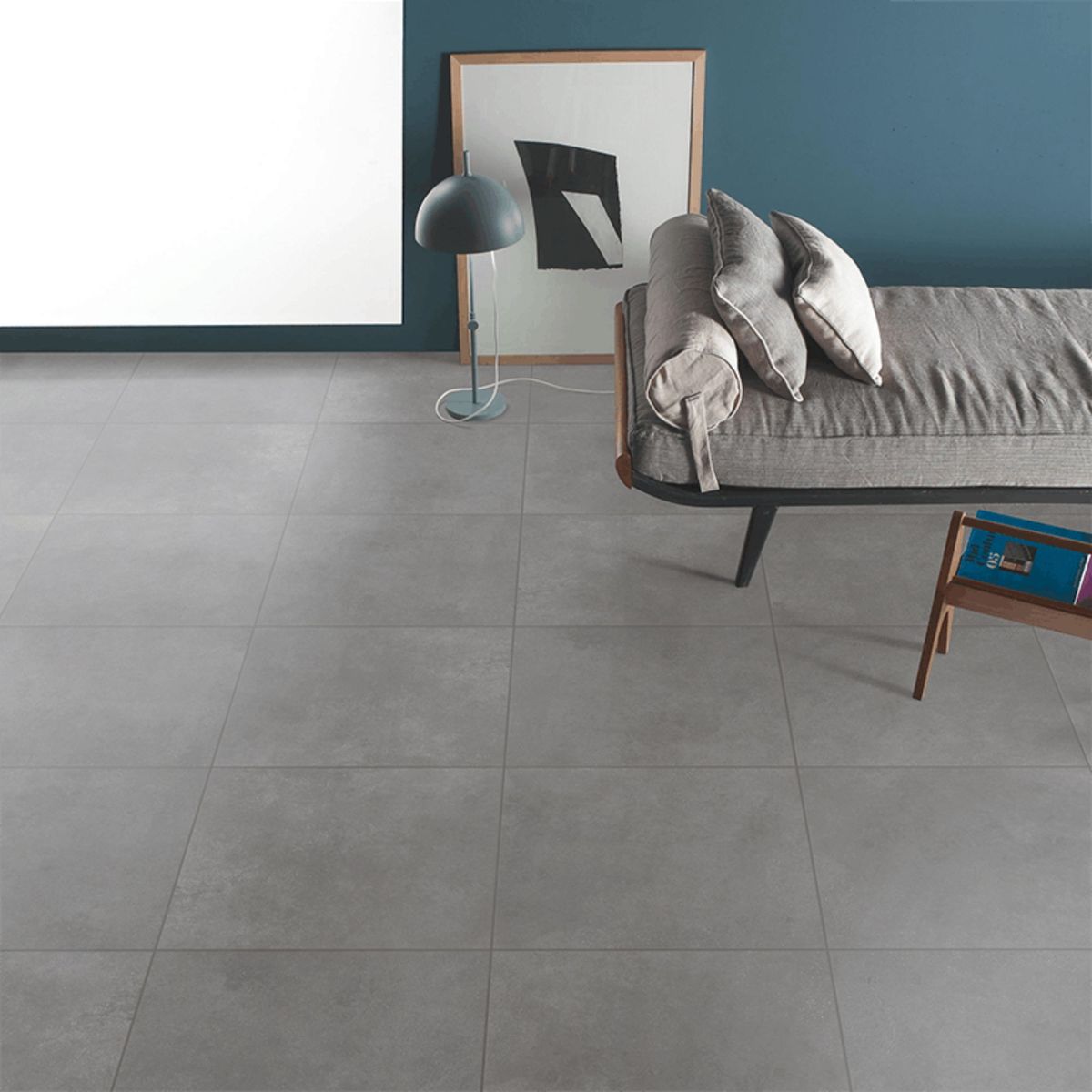 KLIPEN - Cerámica Gris 59.7x59.7 Cementicias Mate 1.8 m2