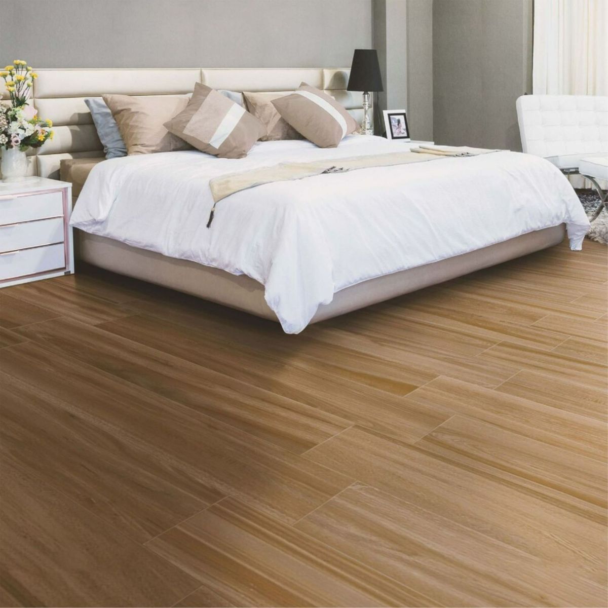 Cerámica Marrón 21x123 Maderadas Mate 1.46 m2, marca Klipen - Foto Principal