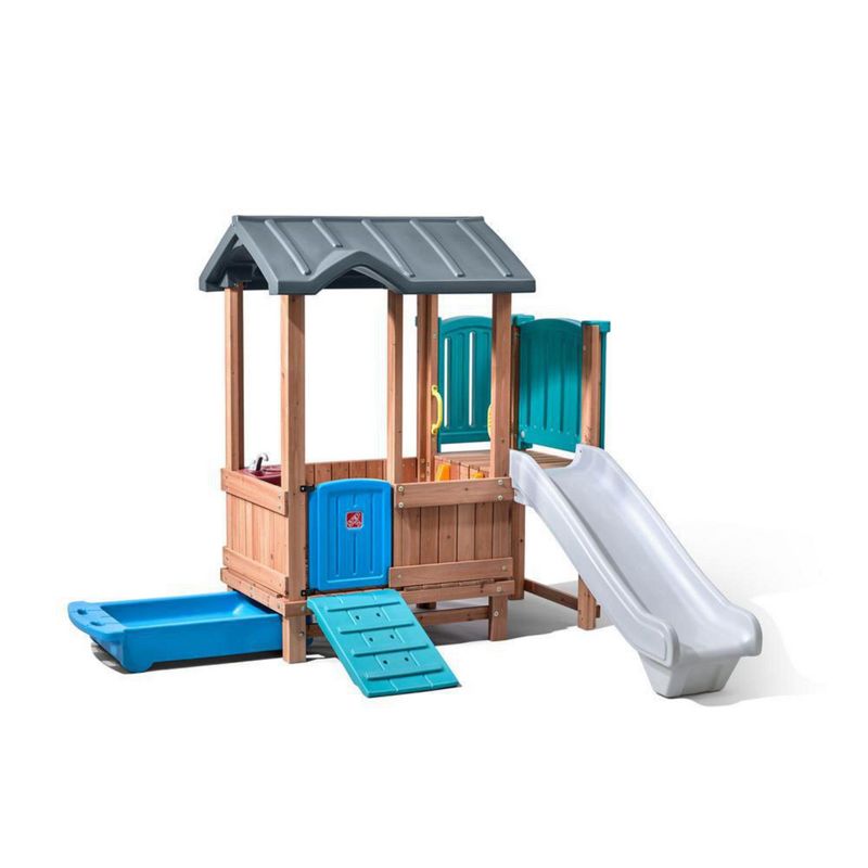 STEP 2 - Casita Bosque de Aventuras con Resbaladera
