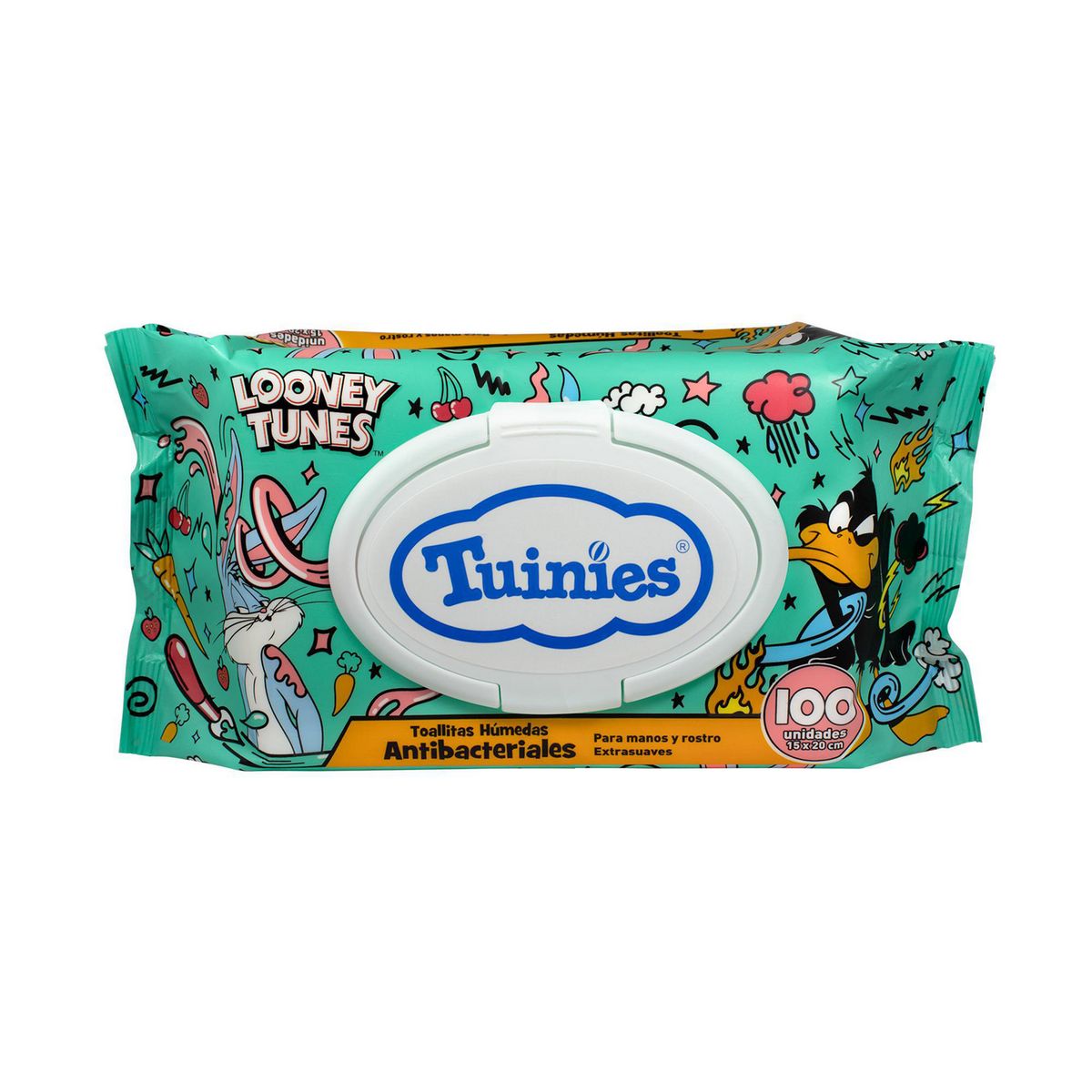 TUINIES - Toallitas Húmedas Looney Tunes 100 unid.
