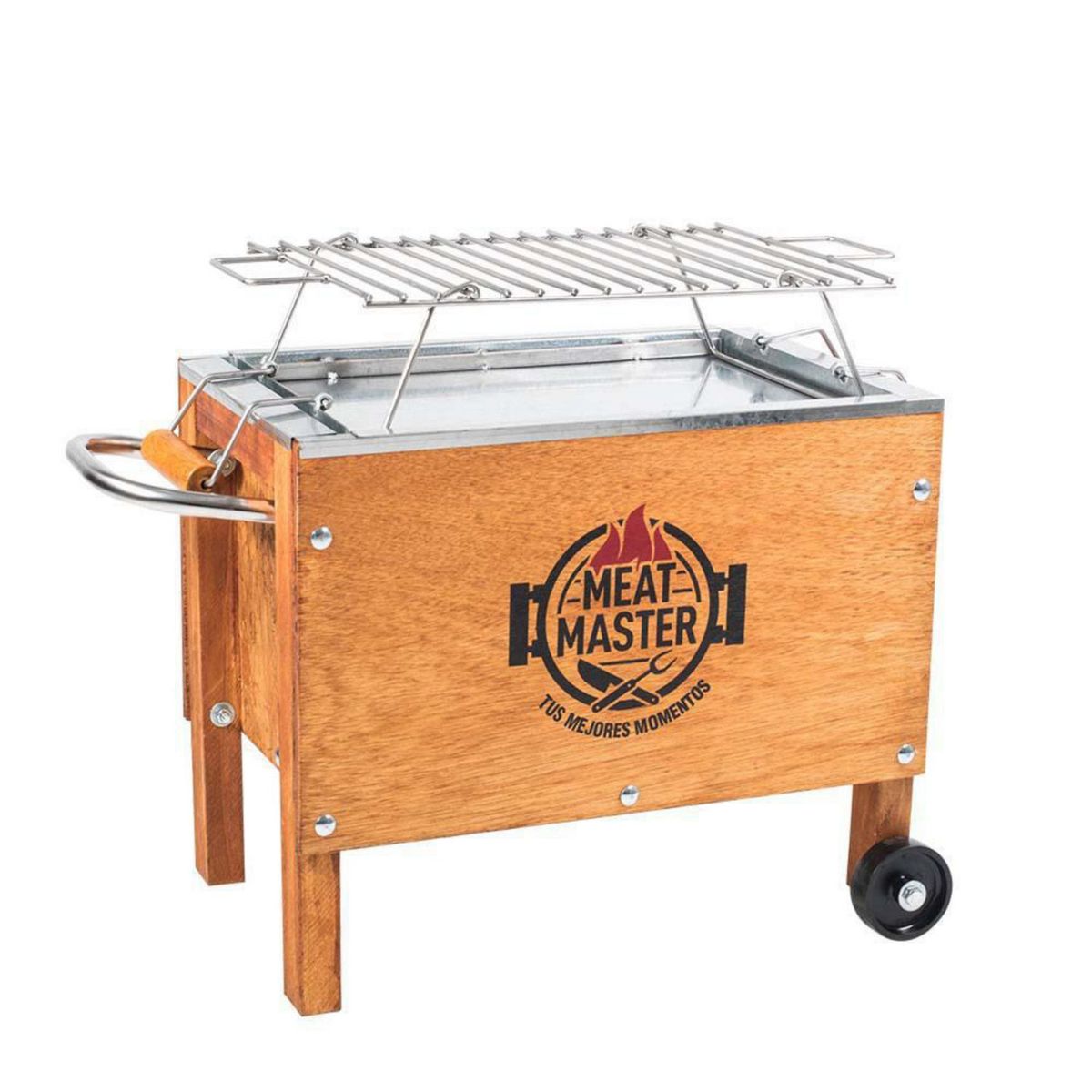 MEAT MASTER - Caja China Acero Galvanizado/Acero Inoxidable Meat Master 38X28 Cm