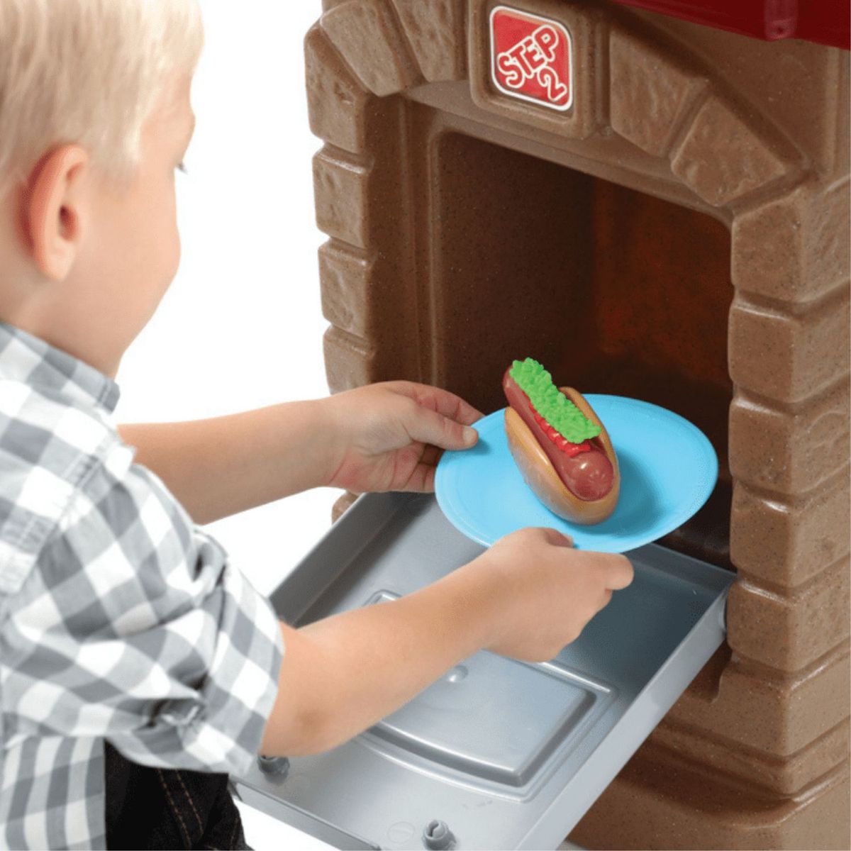 STEP 2 - Cocinita para niños con Parrilla