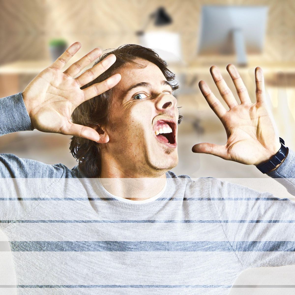 TESA - Cinta de Seguridad de Señalización Pavonada 5 m x 24 mm