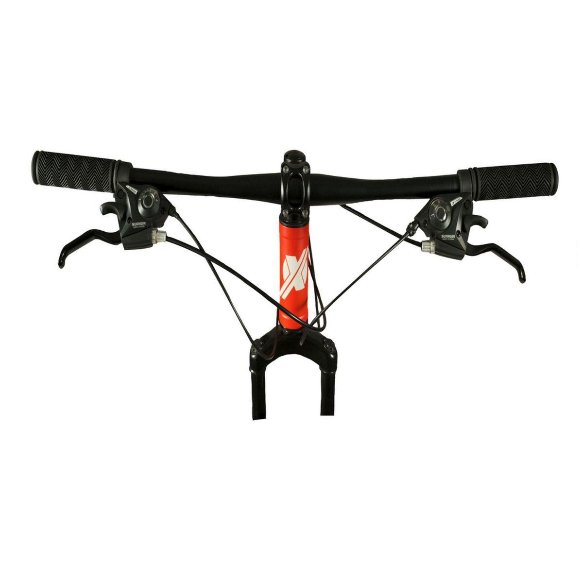 XCLUSIVE - Bicicleta Aluminio Aro 29 Rojo Freno De Disco Hidraulico 24V