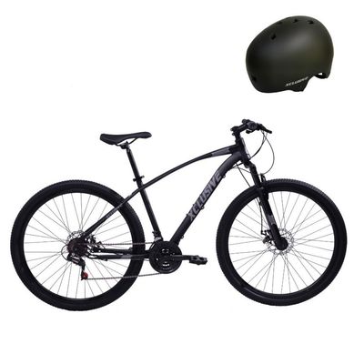Bicicleta de Acero Xclusive Aro 29 N/G + Cascos Xclusive Urbano Negro M