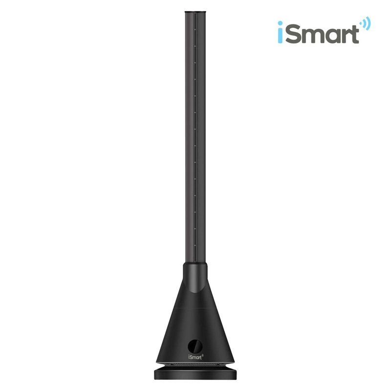 ISMART - Ventilador Calefactor Smart Negro