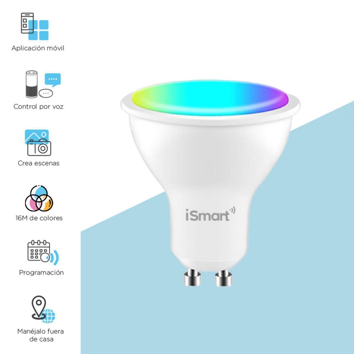 ISMART - Dicroico LED Inteligente GU10