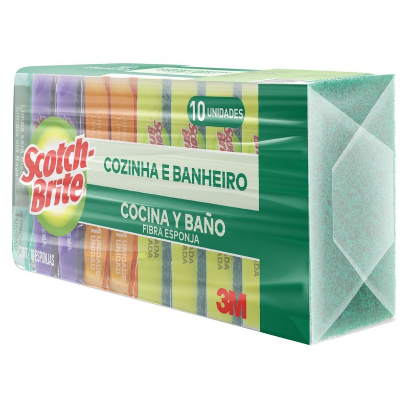 SCOTCH BRITE - Pack x10 Esponjas