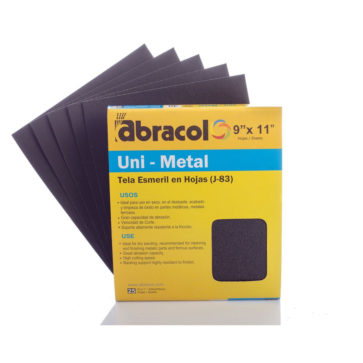 ABRACOL - Lija de Fierro Abracol 80