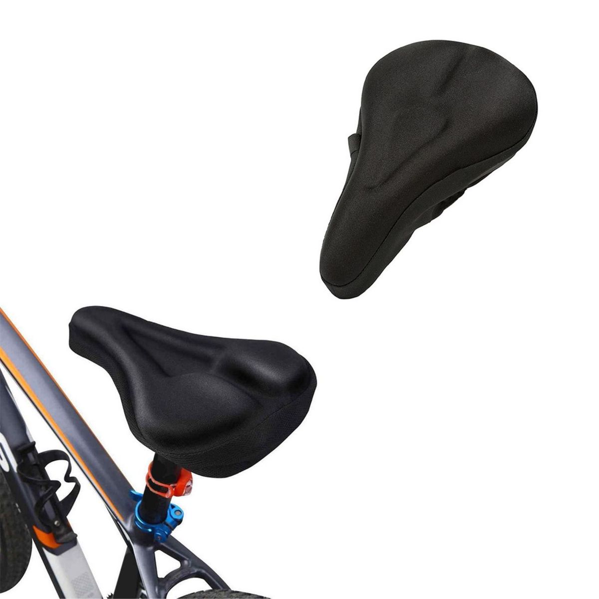 XCLUSIVE - Funda Forro Gel Xclusive Para Asiento De Bicicleta