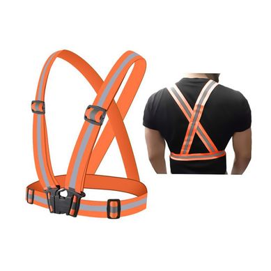 Chaleco Reflectivo Xclusive Para Bicicleta Naranja