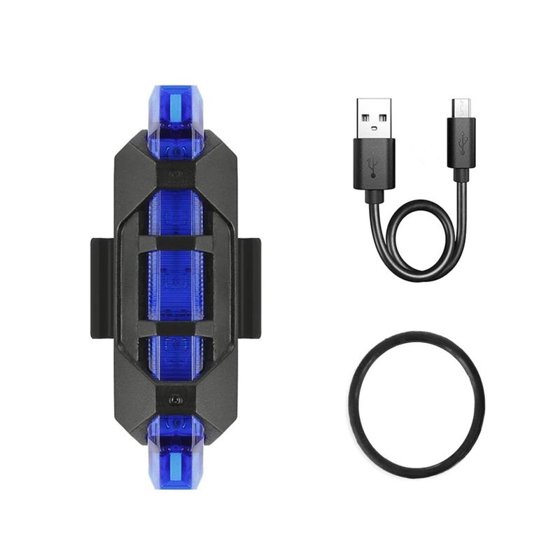 XCLUSIVE - Luz Trasera Xclusive Para Bicicleta Azul