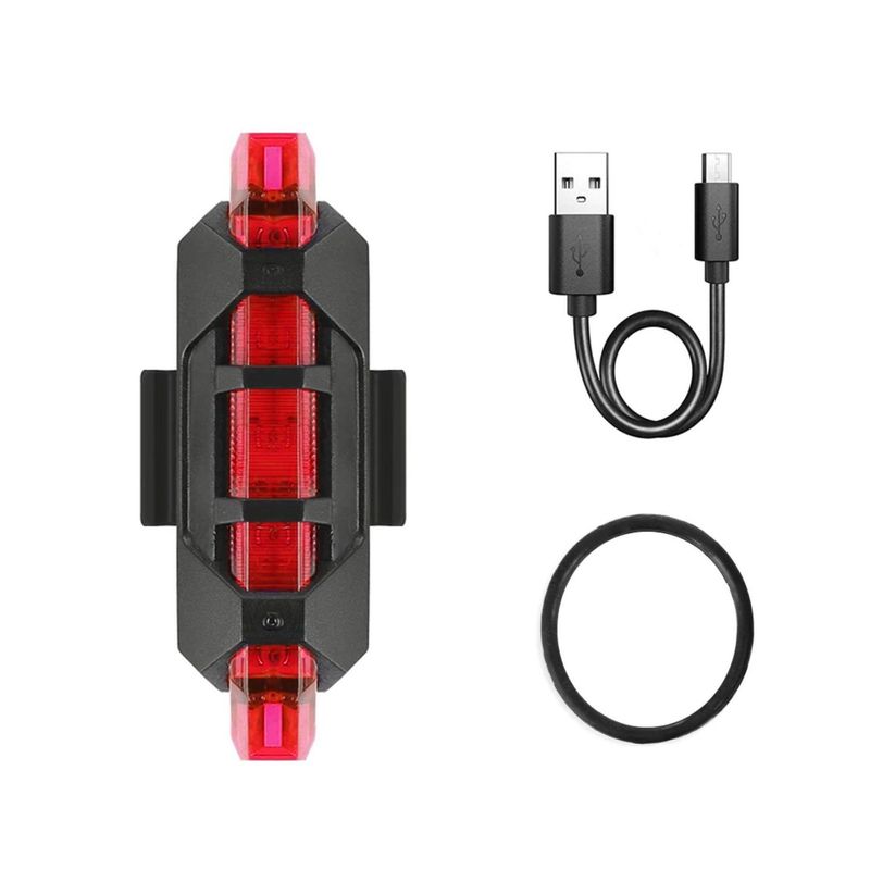 XCLUSIVE - Luz Trasera Xclusive Para Bicicleta Rojo
