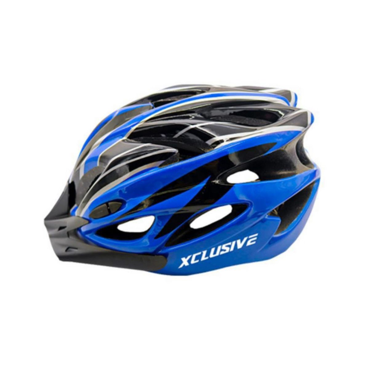 XCLUSIVE - Kit De Protección Xclusive Casco Mtb Azul L + Chaleco Reflectivo Verde