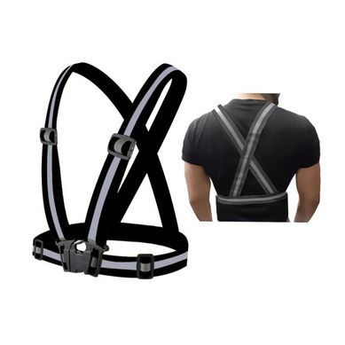 Chaleco Reflectivo Xclusive Para Bicicleta Negro