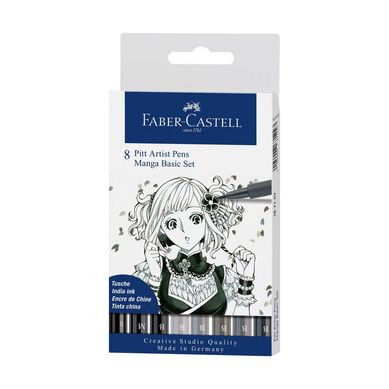 Pitt Artist Pen Manga x8