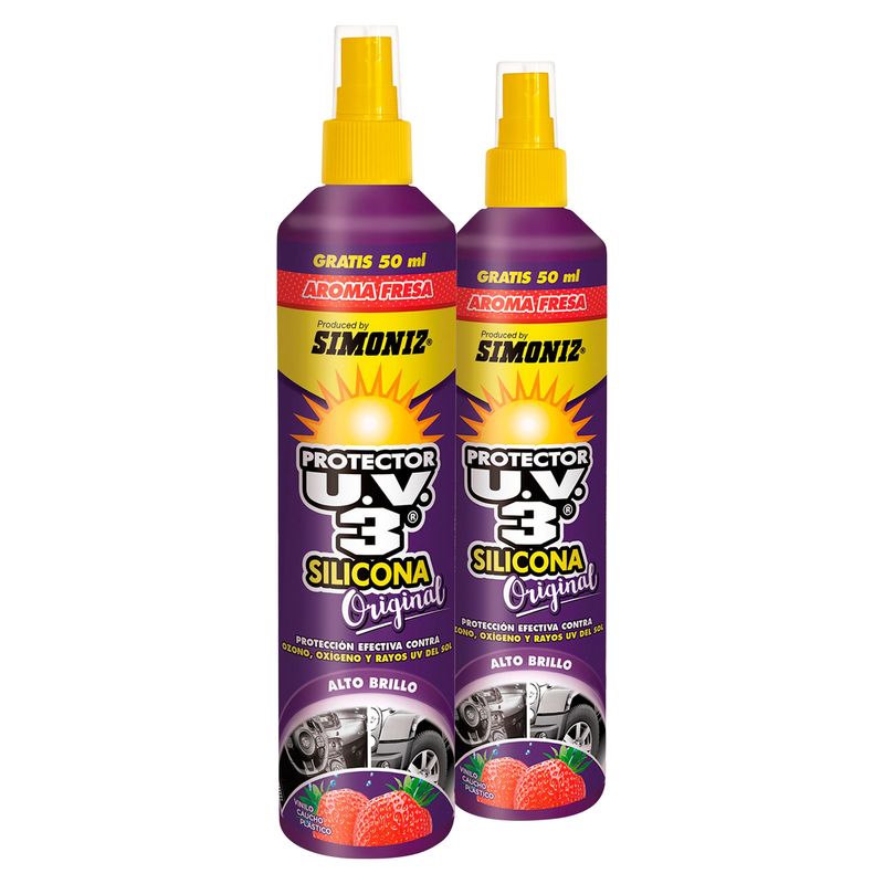 SIMONIZ - Kit Duo Silicona Uv3 Fresa