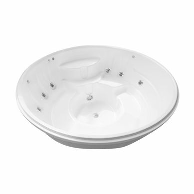 Tina Hidromasaje Circular Spa Kunte 193cm Blanca