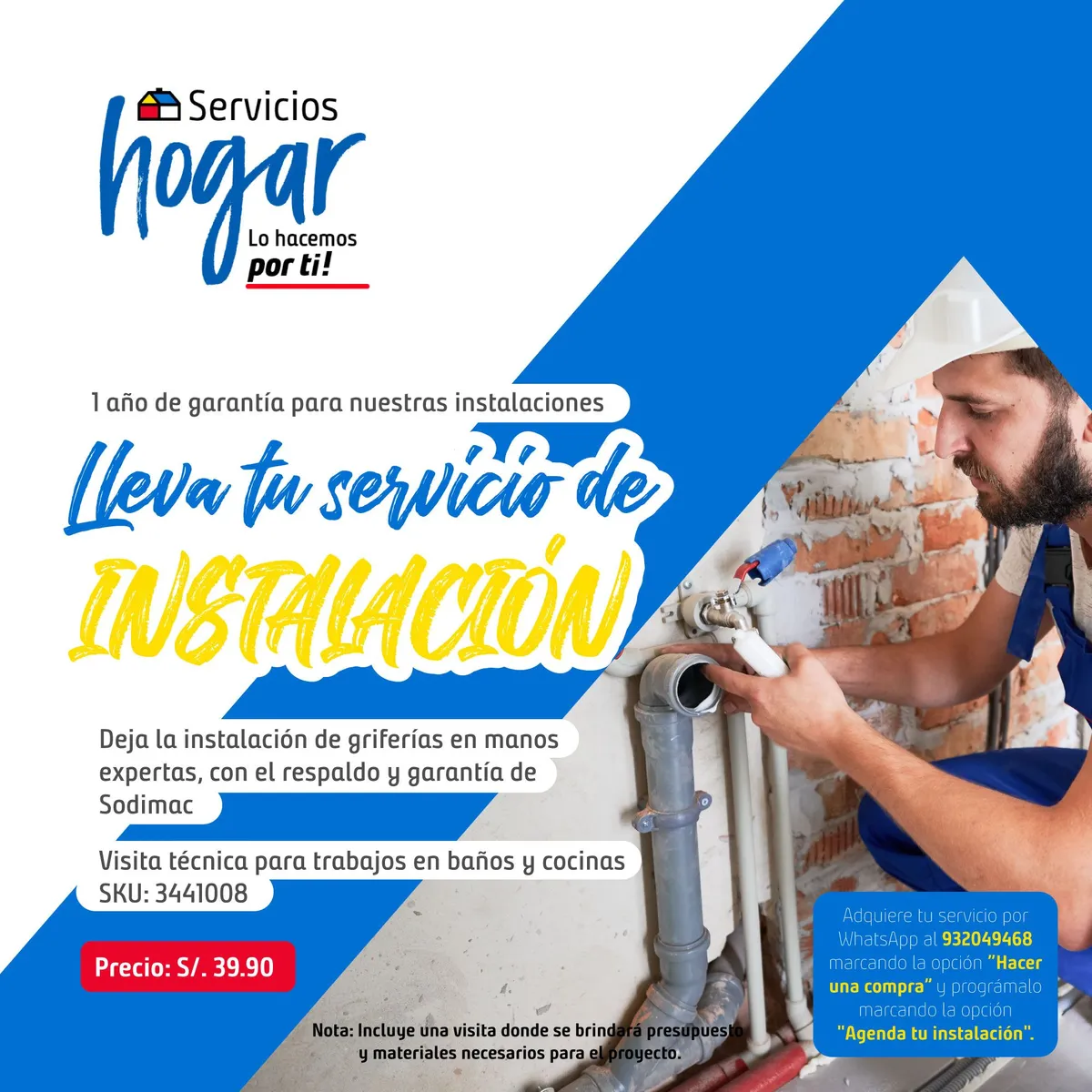 ITALGRIF - Mezcladora de Ducha 2 Llaves con Salida Cromado Bavaro