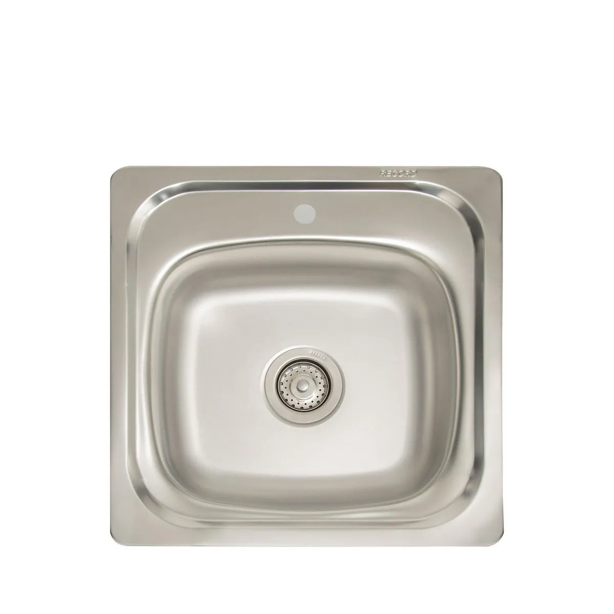 RECORD - Lavadero de Cocina Record Acero Inoxidable 1 Poza Roma 53x15cm