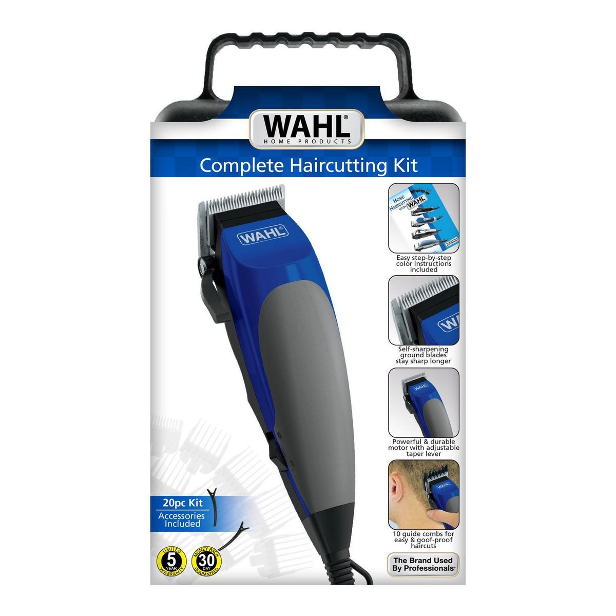 WAHL - Máquinas para cortar pelo Kit Completo Azul