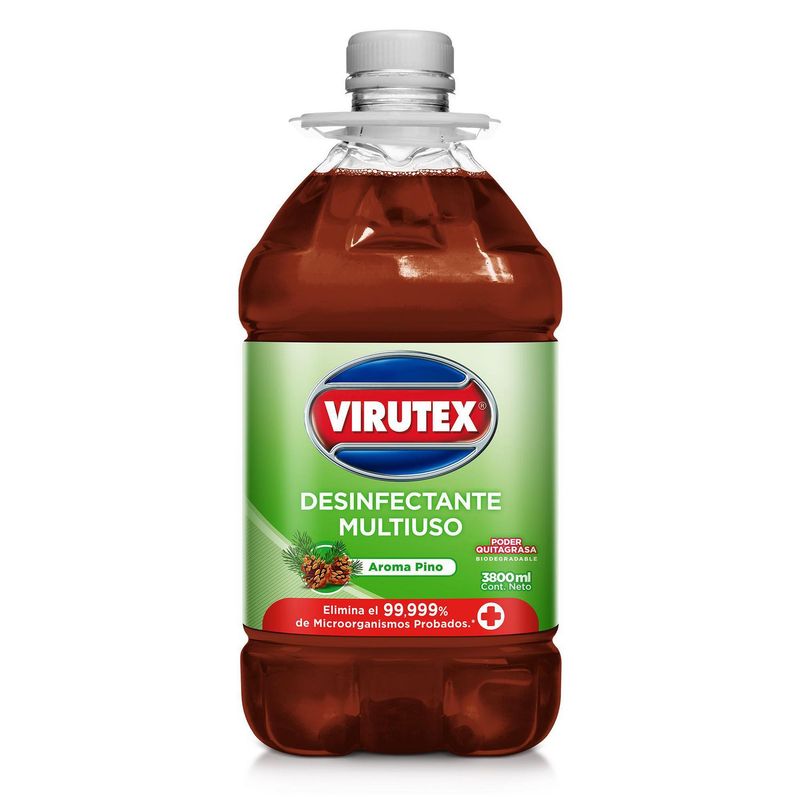 VIRUTEX - Desinfectante Multiuso Pino 3.8L