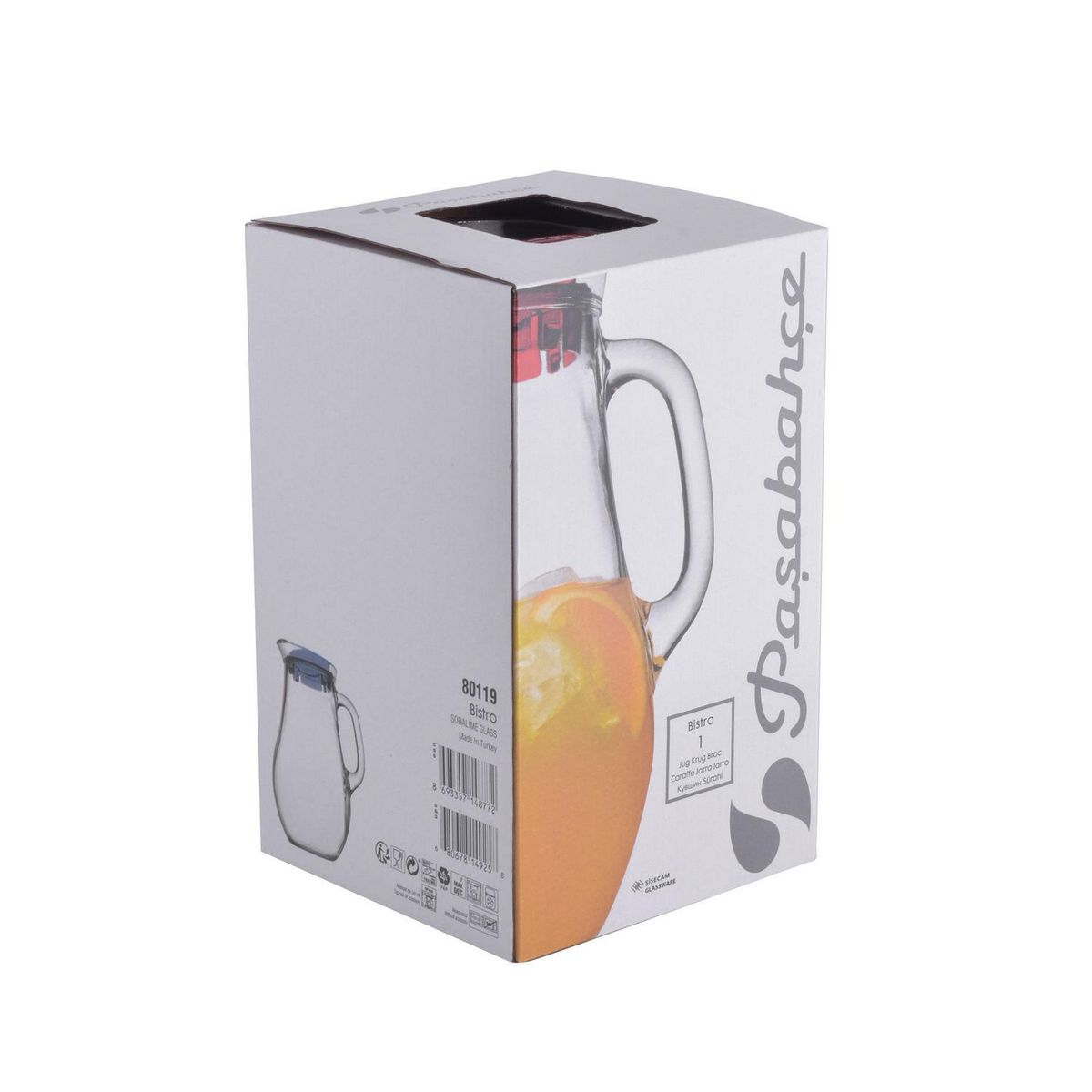 PASABAHCE - Jarra Bistro con Tapa 1.8lt