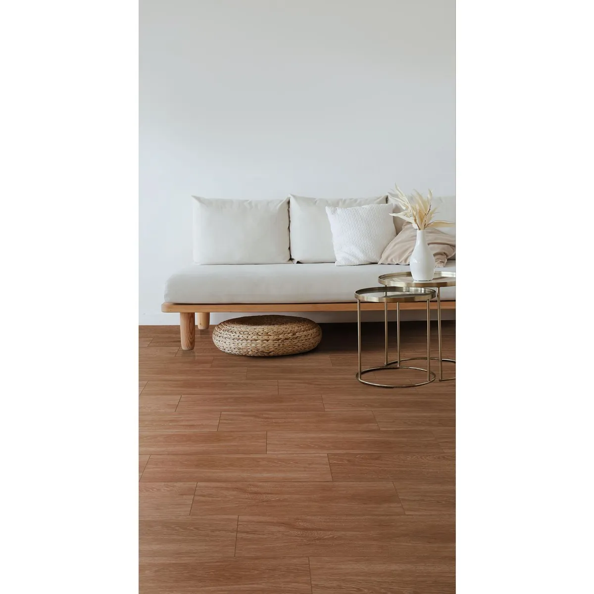 SAN LORENZO - Cerámica Beige 20x61 Maderadas Mate 1.61 m2