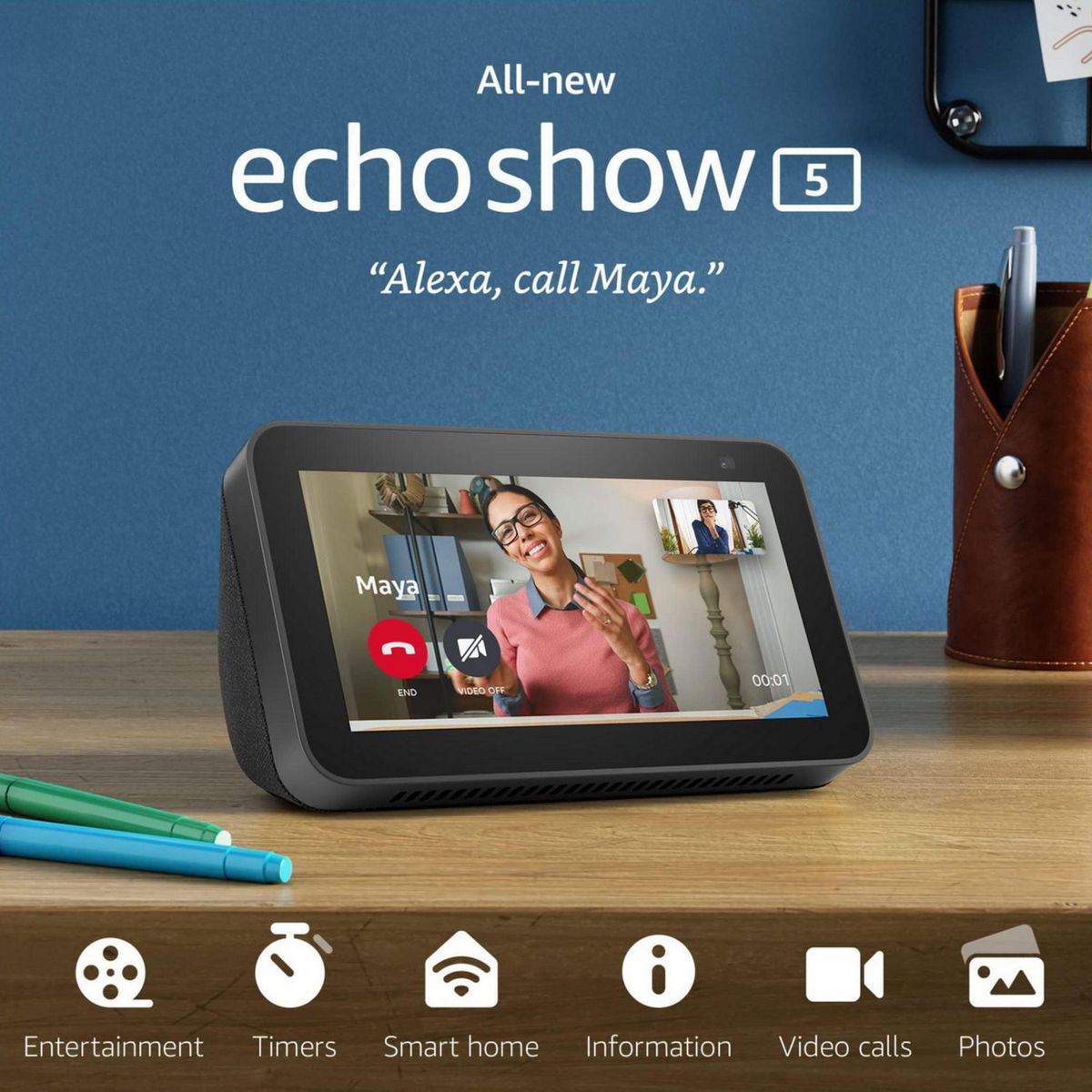 AMAZON - Amazon Echo Dot Show 5 2da Generación