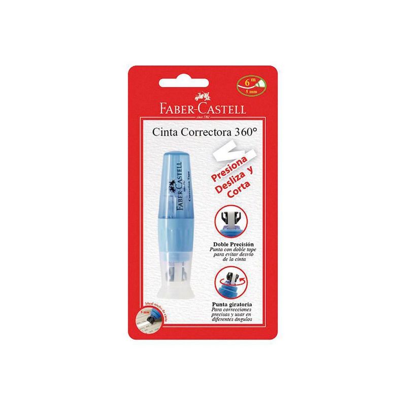 FABER CASTELL - Cinta Correctora 360°