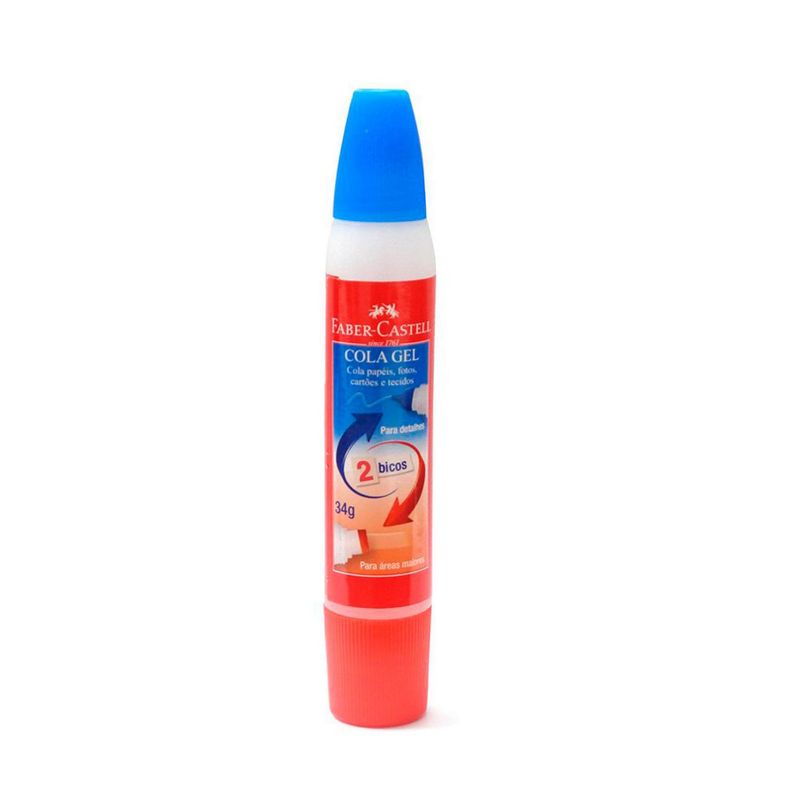 FABER CASTELL - Cola Gel Doble Punta