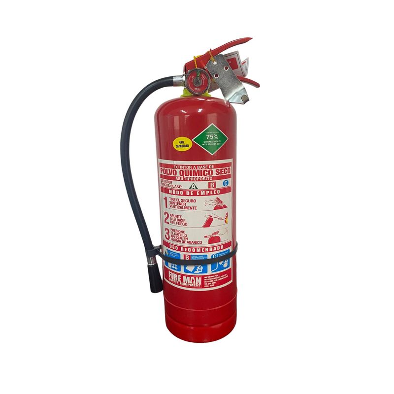  - Extintor PQS ABC 75% 4 kg