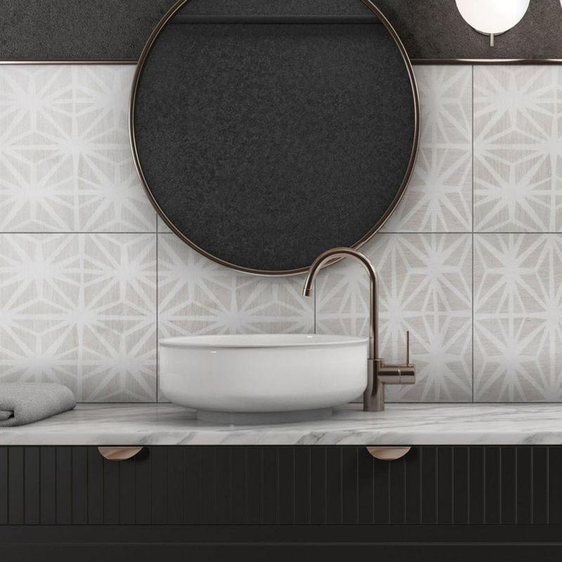 GRAIMAN - Porcelanato Belmont Mate Gris 32.3x32.3cm 1.15m2