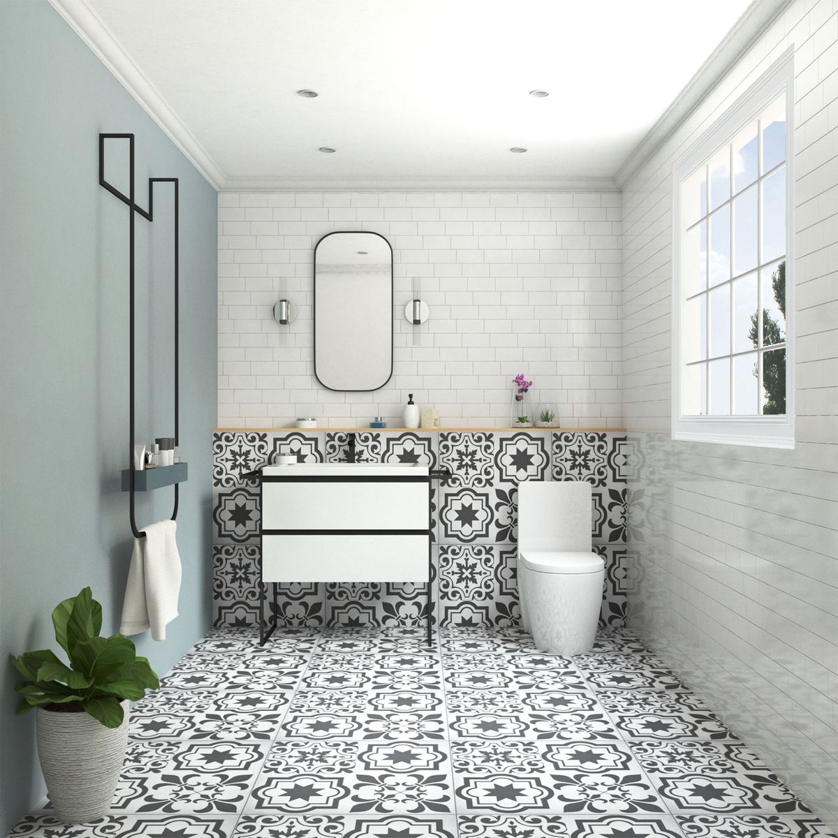 KLIPEN - Cerámica Firenze Mate 60x60cm 1.44m2 para piso