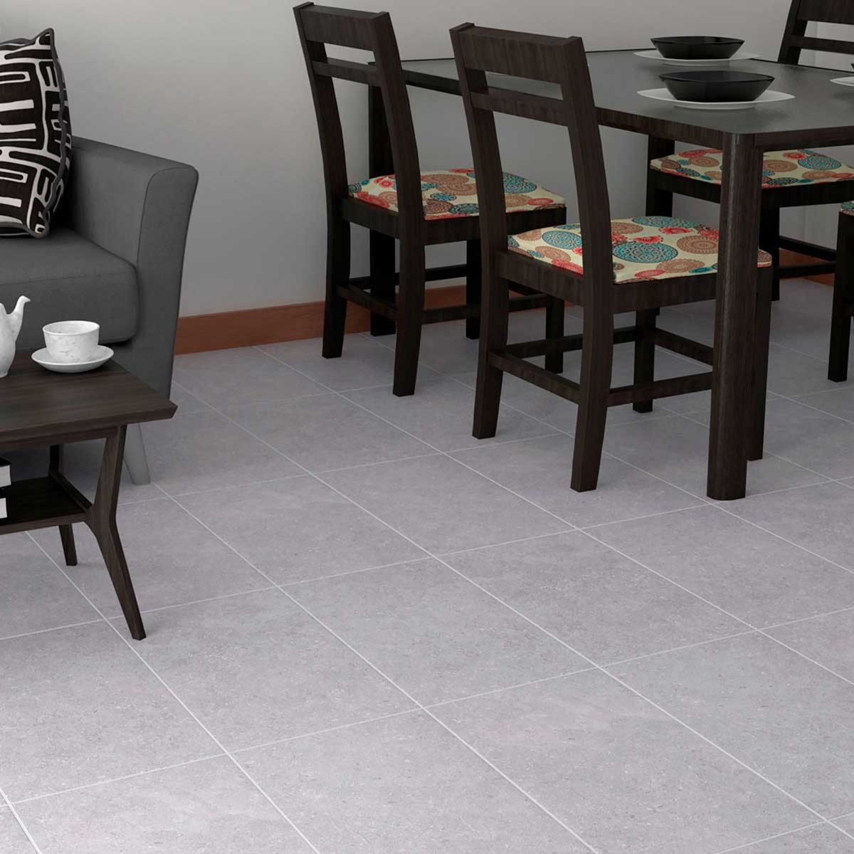 KLIPEN - Cerámica Basaltina Gris 60x60cm 1.8m2 para piso