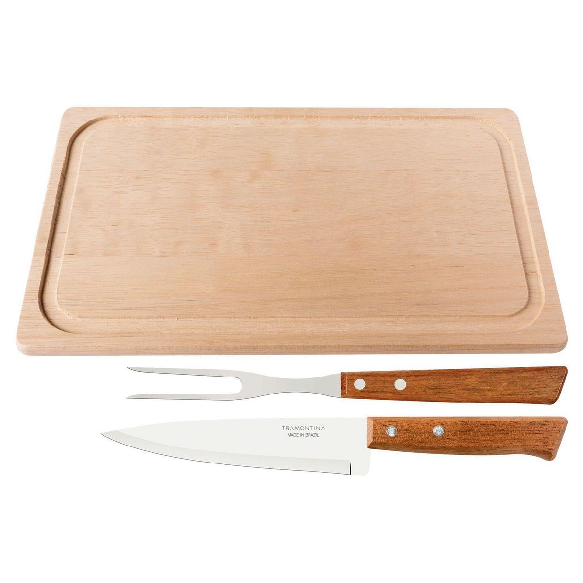 Juego para Asado Naturalle 3 Piezas, marca TRAMONTINA - Foto Principal