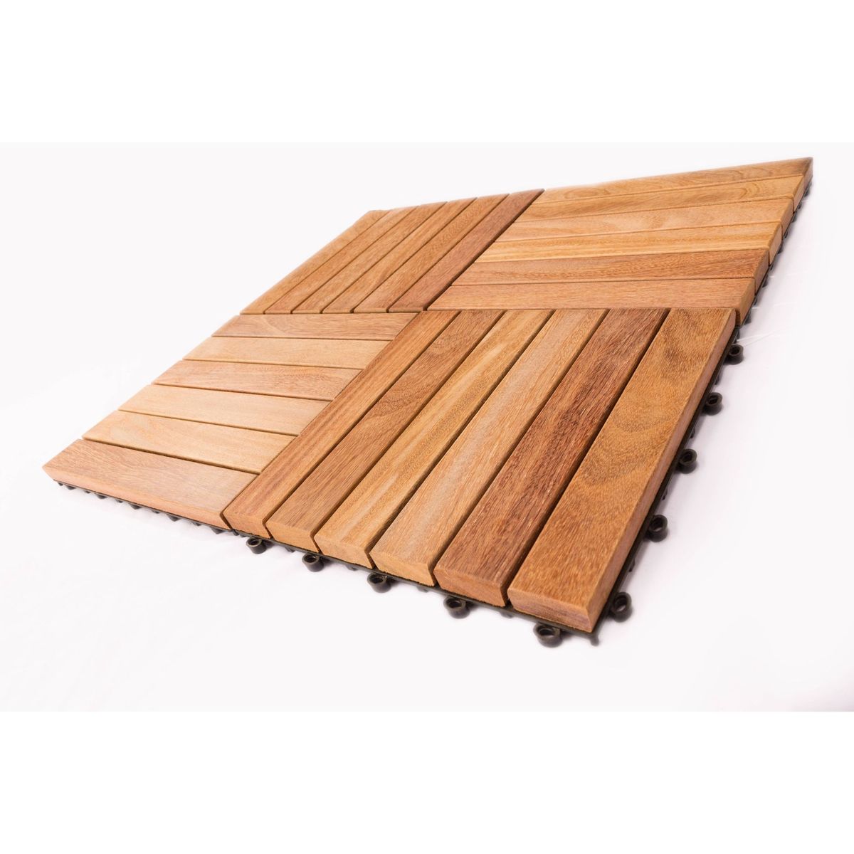 GENERICO - Baldosas de Madera 100% FSC 30x30cm para Piso