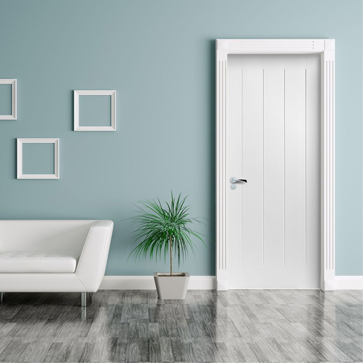 DIMFER - Puerta Interior Cairo 65x207cm Blanco