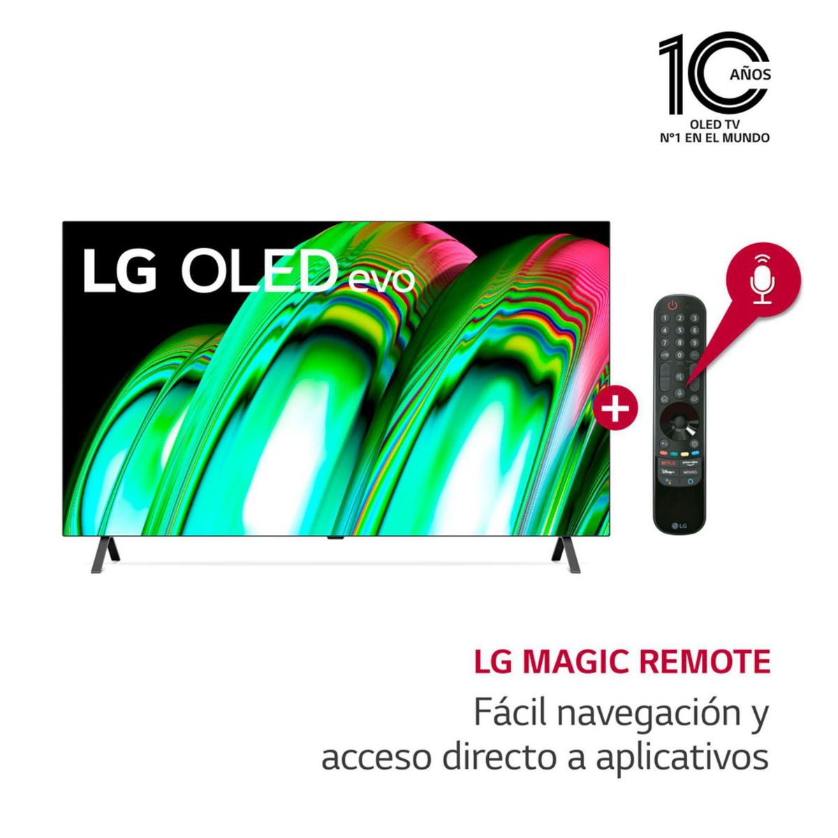 LG - Televisor LG OLED THINQ AI 65" OLED65A2PSA