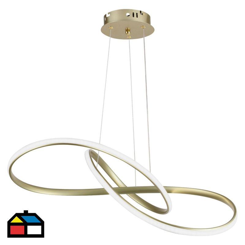 LIGHTECH - Lámpara Colgante Led Infinita 42W