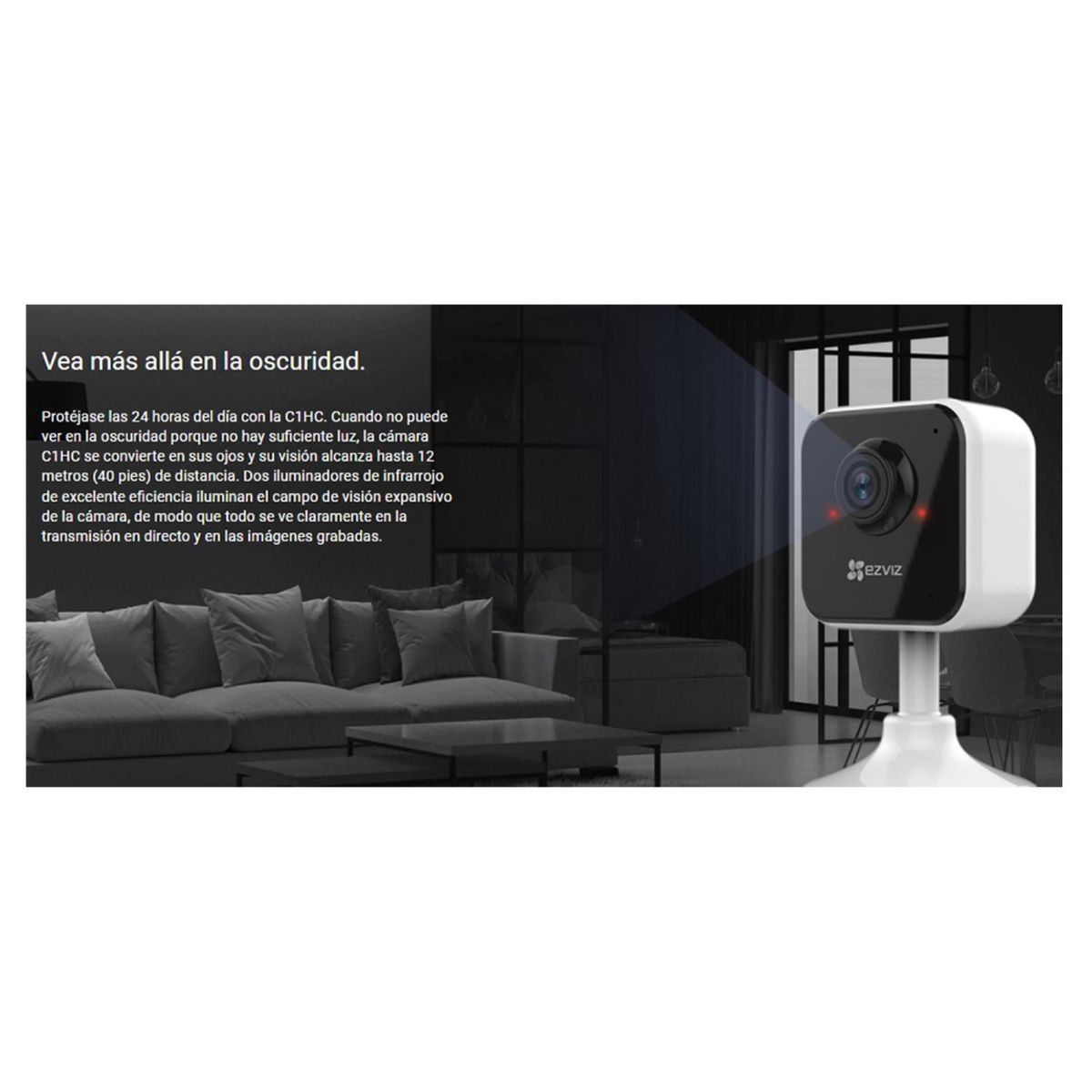 EZVIZ - Cámara Seguridad Inalambrico Wifi EZVIZ Full Hd C1HC Inteligente