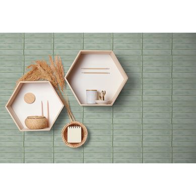 Listel Trendy Verde Vespa 5x25cm