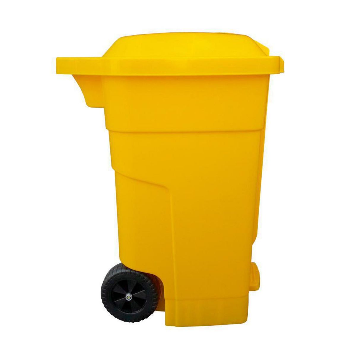 Contenedor de Basura Amarillo 70L, marca QRUBBER - Foto 2