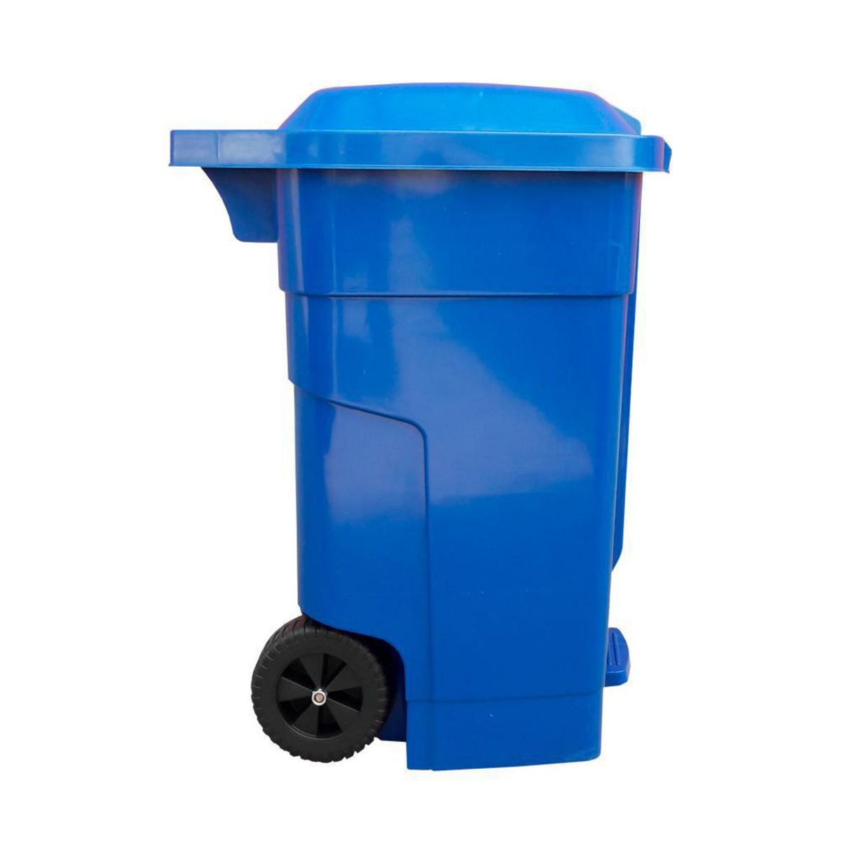 Contenedor de Basura Azul 70L, marca QRUBBER - Foto 2